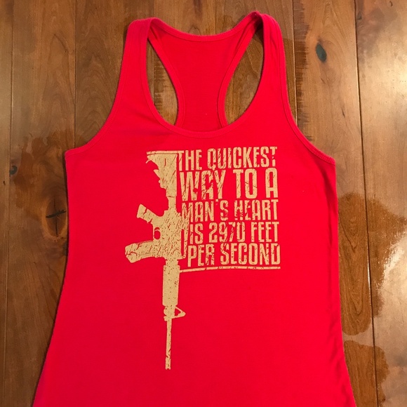 GRUNT STYLE THIS WE’LL DEFEND RACERBACK WOMEN’S LARGE TANK - Picture 1 of 4